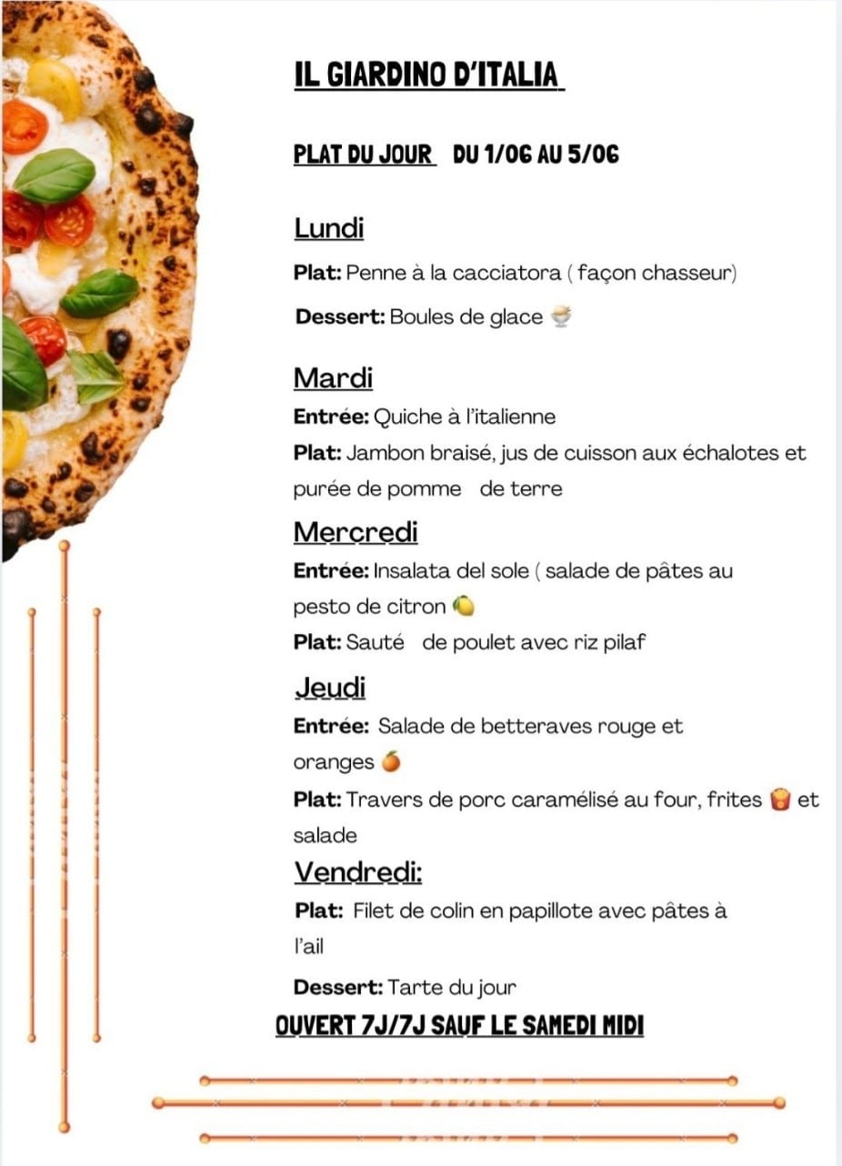 Plats du jour